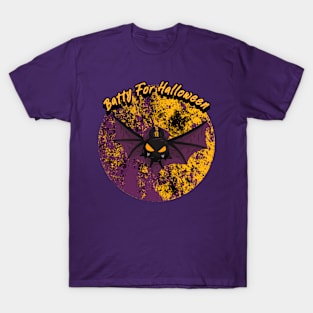 Batty For Halloween Graphic T-Shirt